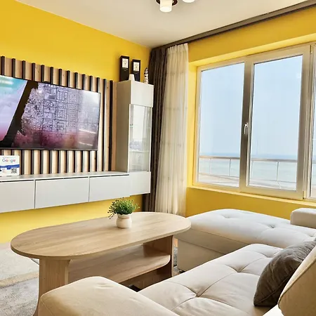 شقة Seasky Smarthome Penthouse For 6 Guests With Private Parking 5 Minutes аway From And Centre *