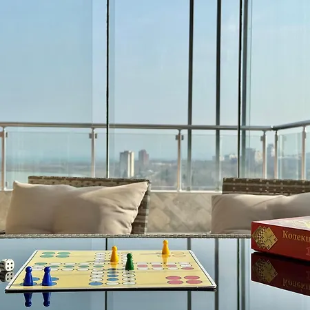 Seasky Smarthome Penthouse For 6 Guests With Private Parking 5 Minutes аway From And Centre شقة بورغاس
