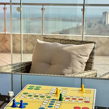 Seasky Smarthome Penthouse For 6 Guests With Private Parking 5 Minutes аway From And Centre * بورغاس
