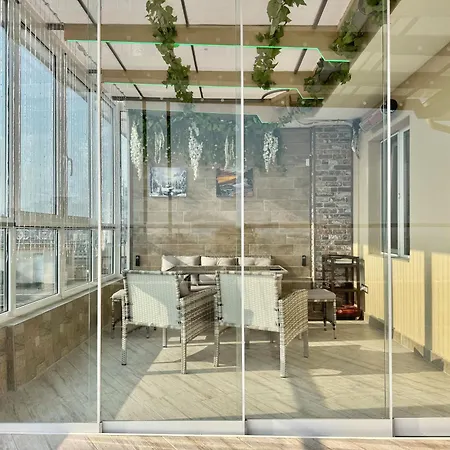 アパート Seasky Smarthome Penthouse For 6 Guests With Private Parking 5 Minutes аway From And Centre *