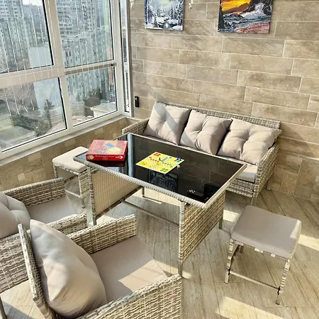 Seasky Smarthome Penthouse For 6 Guests With Private Parking 5 Minutes аway From And Centre * ブルガス
